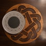 Hermia Juego de Salvamanteles de Madera Don - Walnut (6 piezas)